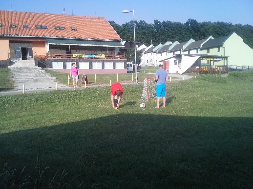 Turisticka Ubytovna Hotel Divin Bagian luar foto